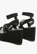 Portia Leather Wedge Sandal