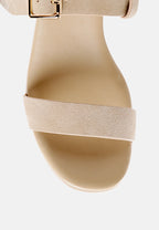 Portia Leather Wedge Sandal