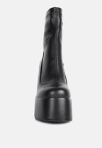 Purnell High Platform Ankle Boots