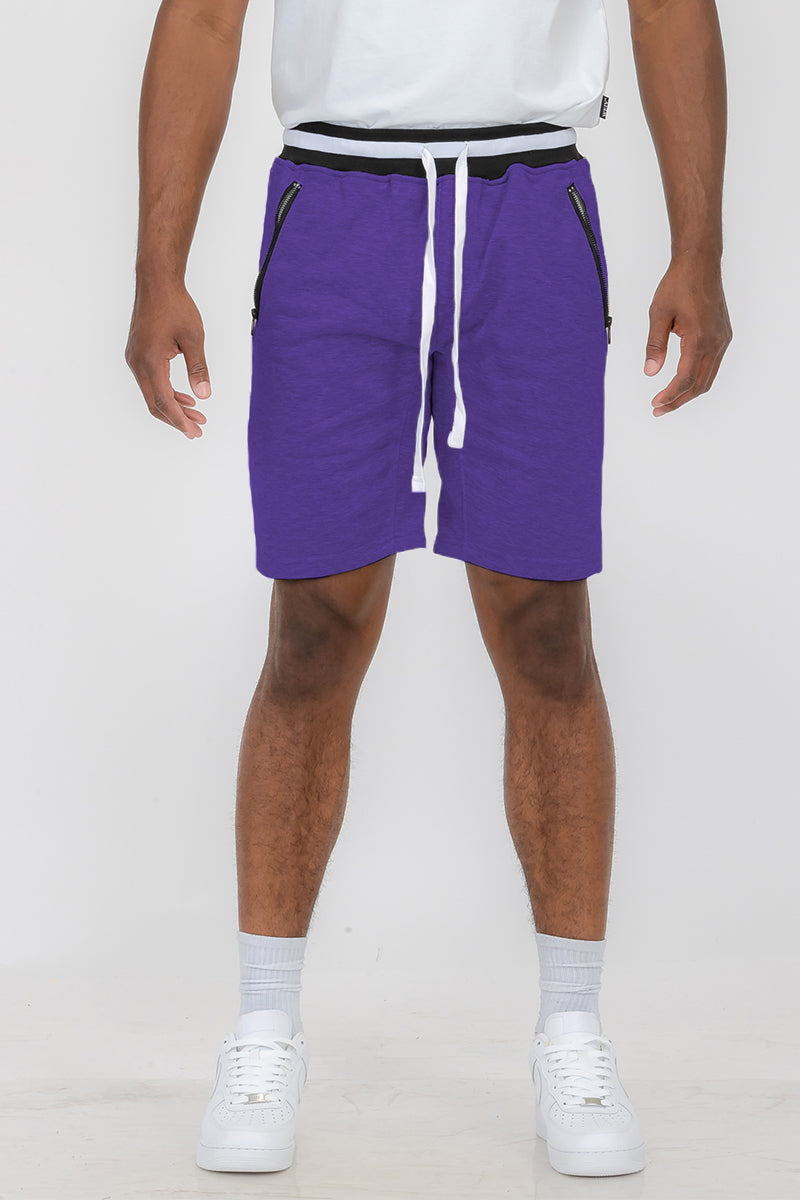 Brandon French Terry Shorts – Elastic Waist & Drawstring