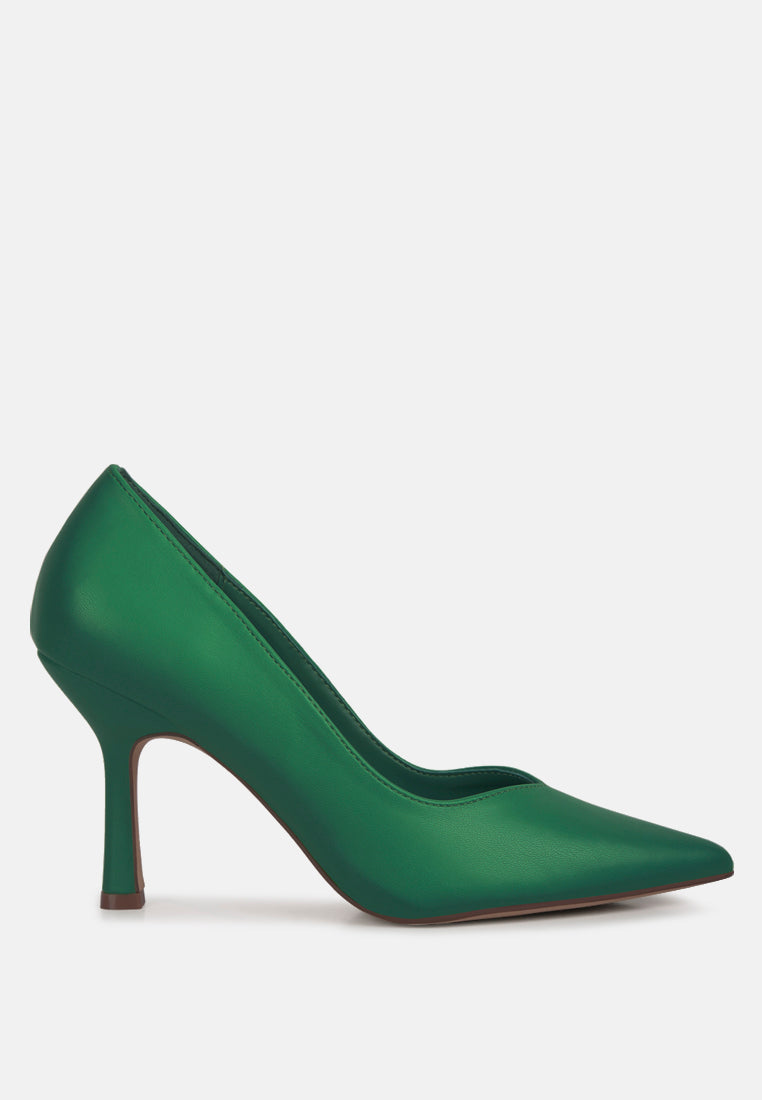 Rarity Point Toe Stiletto Heeled Pumps