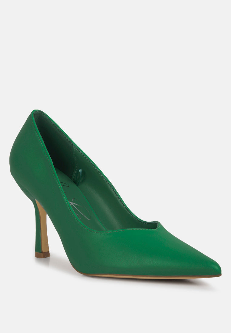 Rarity Point Toe Stiletto Heeled Pumps