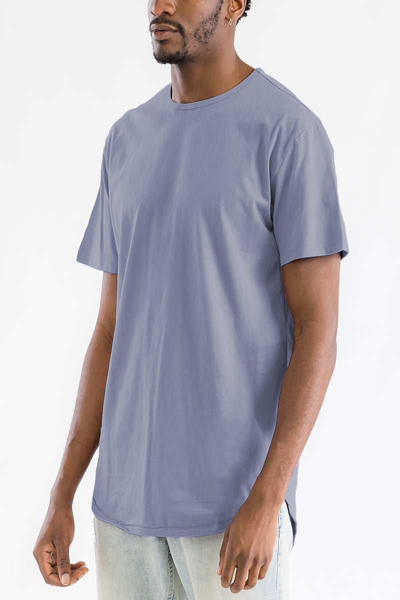 Classic Scallop Tee – Men's Cotton T-Shirt