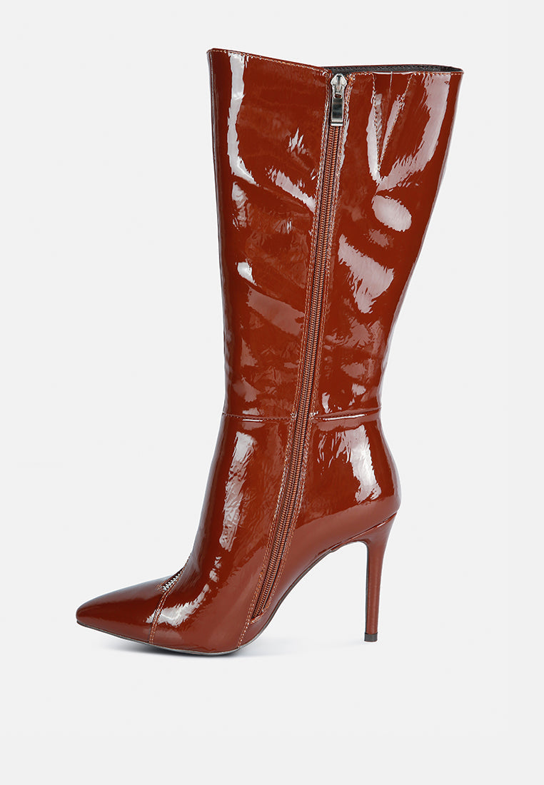 Tsaroh Zip Around Calf Boot