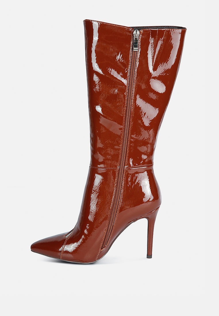 Tsaroh Zip Around Calf Boot