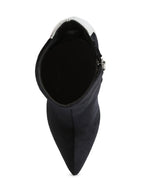 Slade Metallic Highlight High Heeled Ankle Boots