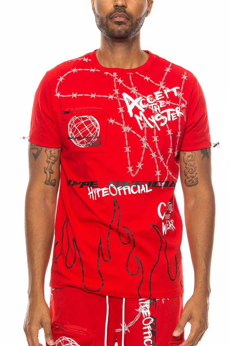 Hype Official Print T-Shirt | 100% Cotton Streetwear