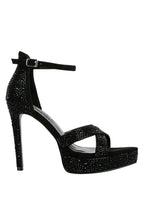 Sandales à talons aiguilles Regalia ornées de strass