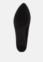Abedi Rhinestone Embellished Pull Tab Loafers