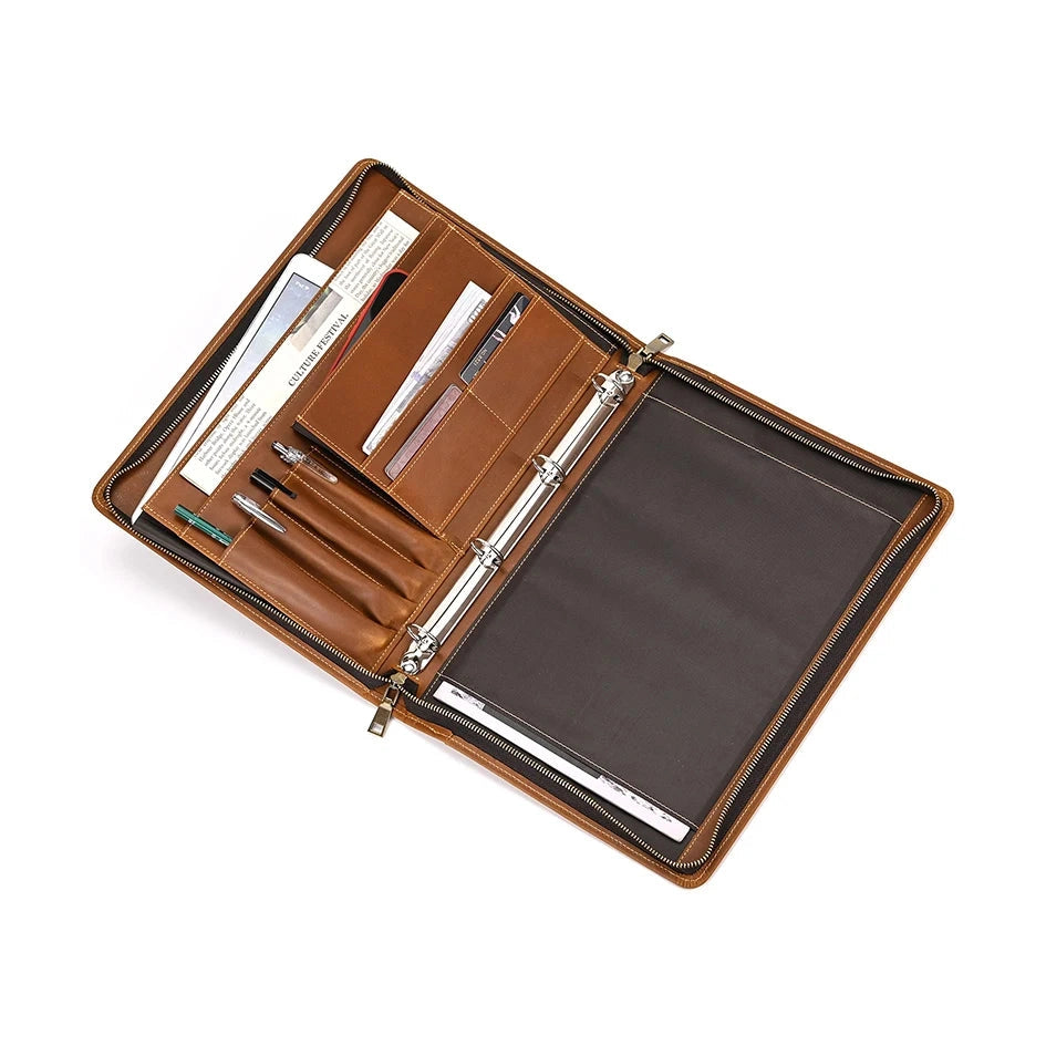 Crazy Horse Genuine Leather iPad Case 12.9" Carrying Case