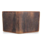 Retro Short Wallet for Men, Genuine Leather Coins & Cards Pocket - VacationGrabs