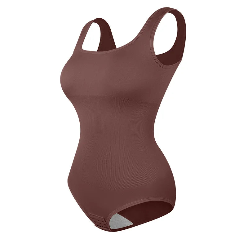Plus Size Shapewear Bodysuit - Tummy Control Tank Top