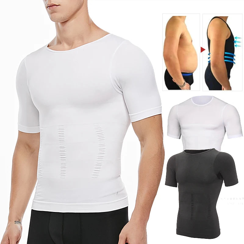 Men's Compression Shirt Slimming Tank Top Body Shaper