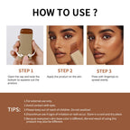 Moisturizing Foundation Stick Concealer for Women, Non-Sticky