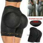 Seamless Padded Butt Lifter Shorts Women's Shaper Panties