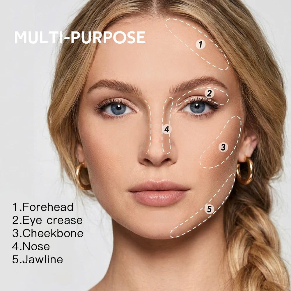 Waterproof Sweatproof Matte Setting Powder, Oil Control