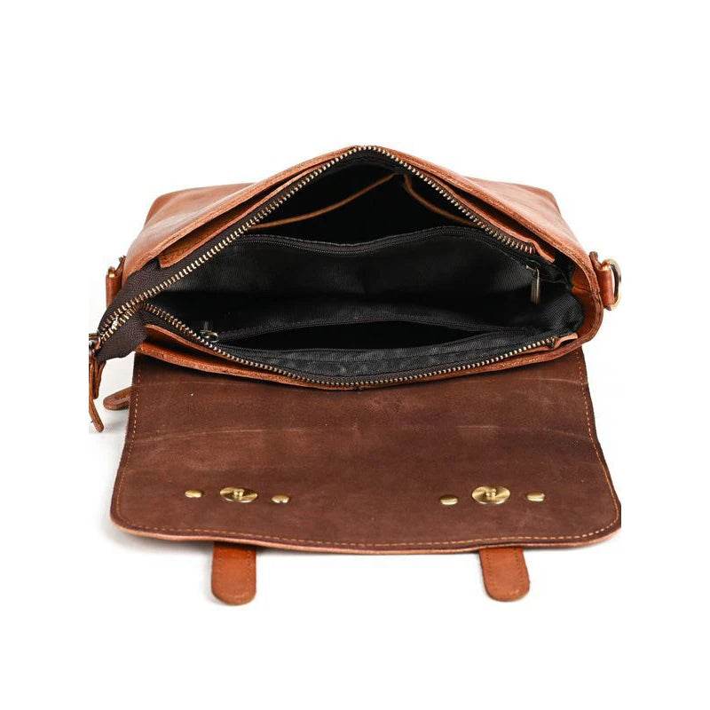 Handmade Women’s Leather Crossbody Bag for Travel - VacationGrabs