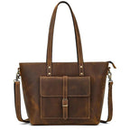 Vintage Luxury Designer Leather Shoulder Bags Messenger Handbag - VacationGrabs