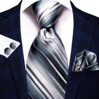 Multicolor Paisley 100% Silk Tie Sets for Men - VacationGrabs