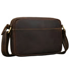 Small Men's Leather Retro Clutch Bag Casual Crossbody Fashion Bag - VacationGrabs