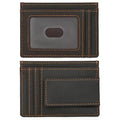 Luxury Designer Card Holder Money Clip Purse Wallet Genuine Leather - VacationGrabs