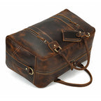 Sac de Voyage Vintage en Cuir Weekender VacationGrabs