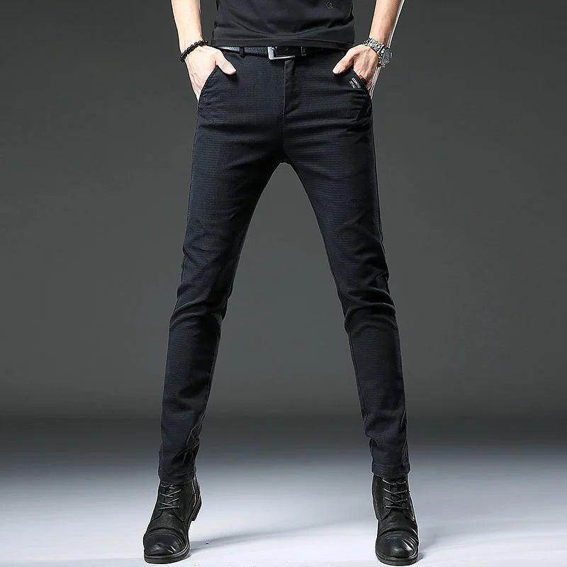 Men's Casual Slim Breathable Pants - VacationGrabs