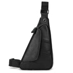 Men's Genuine Leather Crossbody Sling Bag – Travel & Casual