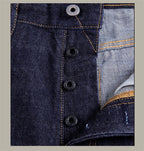 Red Tornado Selvedge Denim Jeans Loose Fit Straight Leg Pants Amekaji