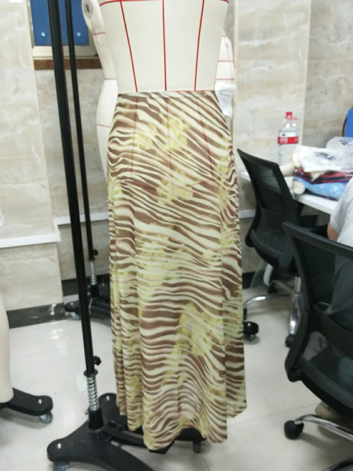 VacationGrabs Sexy Women Sheer Mesh Maxi Skirt Zebra Leopard Print Low Waist Flowy Beach Cover Up Skirt Summer Vacation Party Skirt