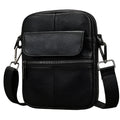 Casual Cowhide Men’s Crossbody Small Shoulder Bag for Phones - VacationGrabs