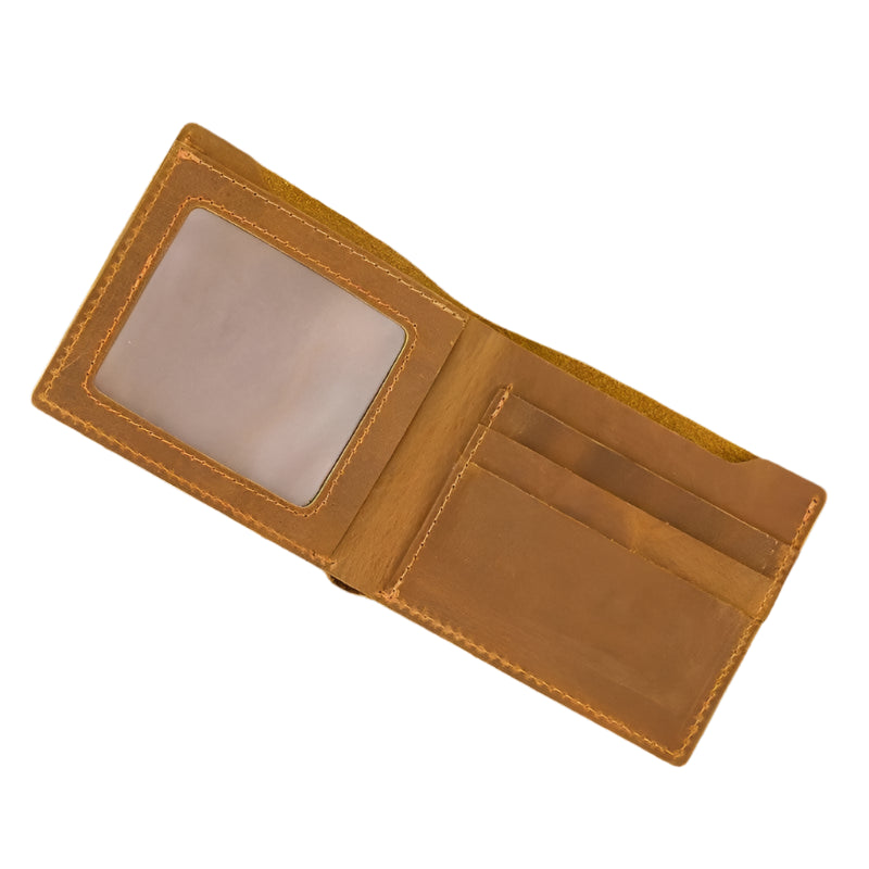 Vintage Leather Driver License Slim Wallet Men & Women Card Holder - VacationGrabs