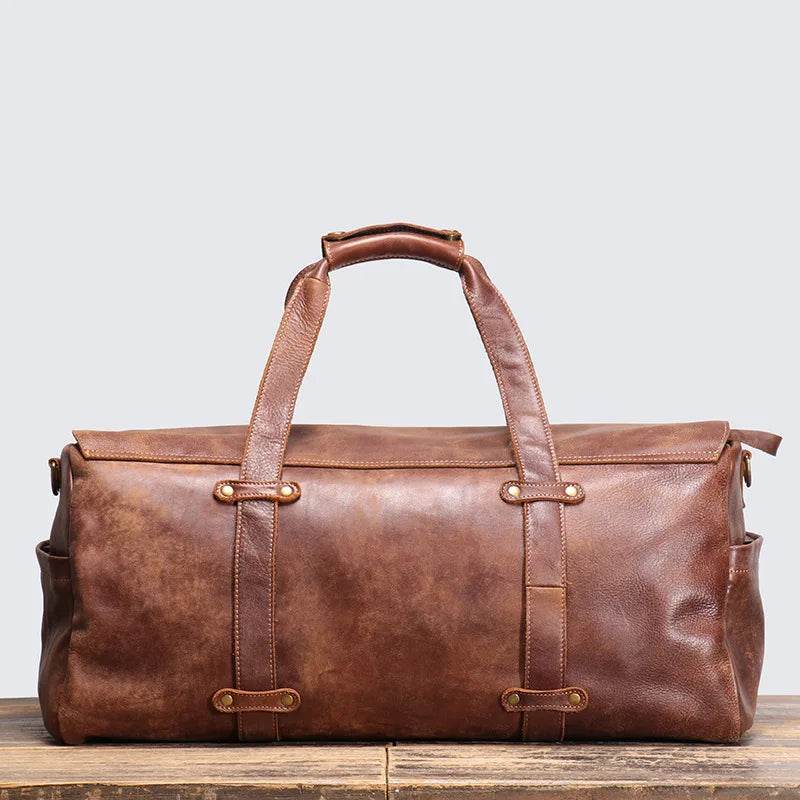 Luxury Designer Men’s Travel Duffle Bag Large Capacity Weekend - VacationGrabs