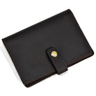 Luxury Genuine Leather Travel Wallet Card Holder Coin & Passport Pouch - VacationGrabs