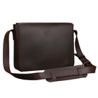 Men's Leather Crossbody Bag – High Quality Crazy Horse School Bag - VacationGrabs
