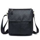 Genuine Leather Men's Shoulder Bag – High Quality Cowhide Crossbody - VacationGrabs