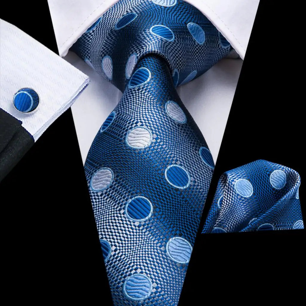 Men's Stylish Polka Dot Tie Collection