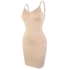 Women's V-Neck Shapewear Full Slip - Tummy Control Body Shaper