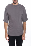 Box Tee – 100% Cotton Elbow Sleeve