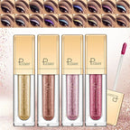 Pink Liquid Glitter Eyeshadow 18 Colors Waterproof Shimmer