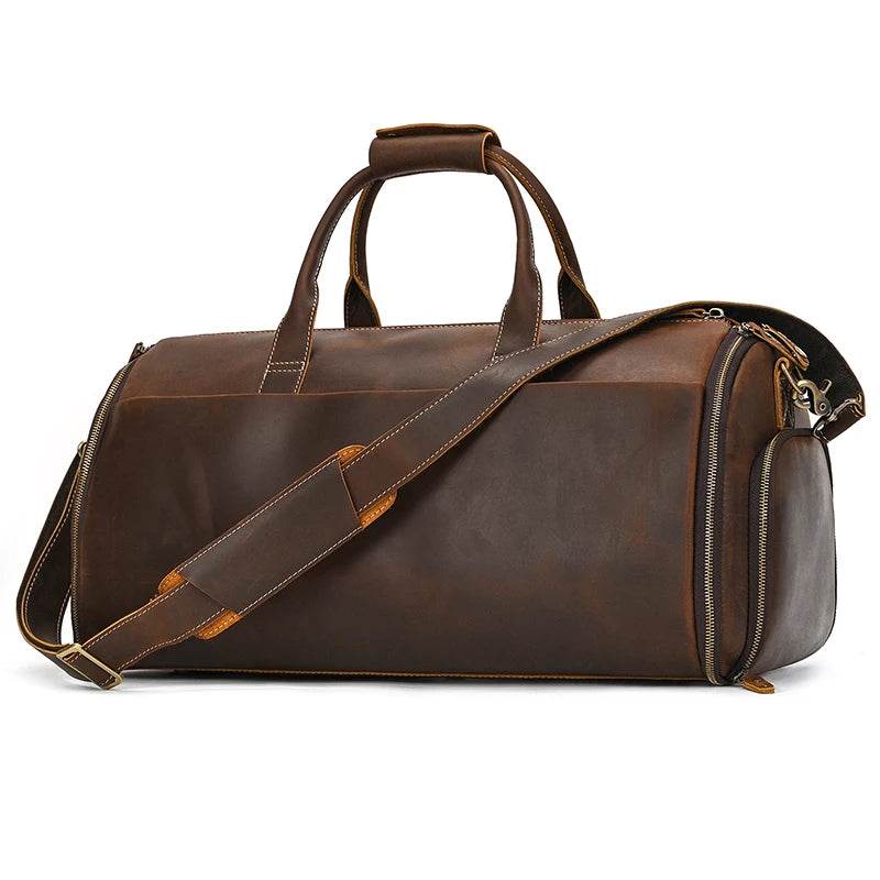 Luxury Convertible Garment & Duffel Bag for Men – 2 in 1 - VacationGrabs