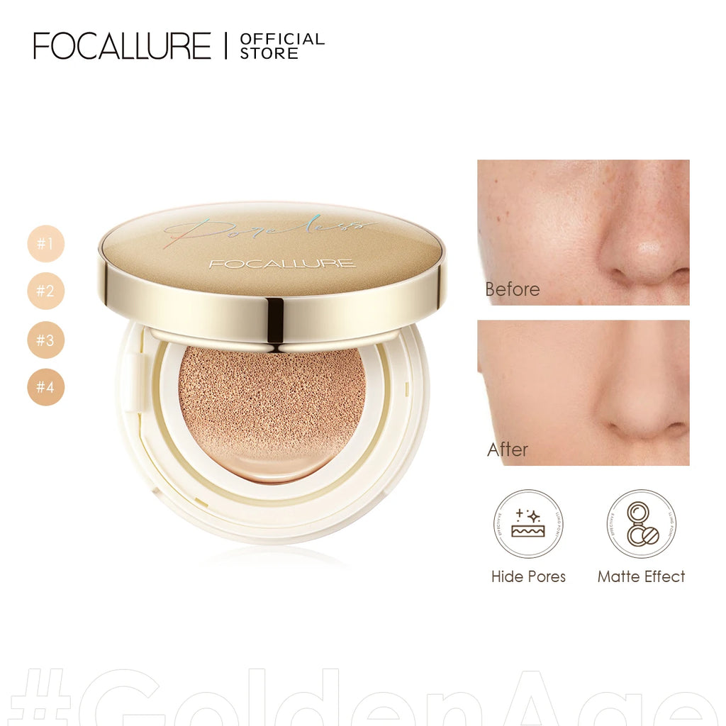 Matte BB Air Cushion Foundation Cream with Concealer