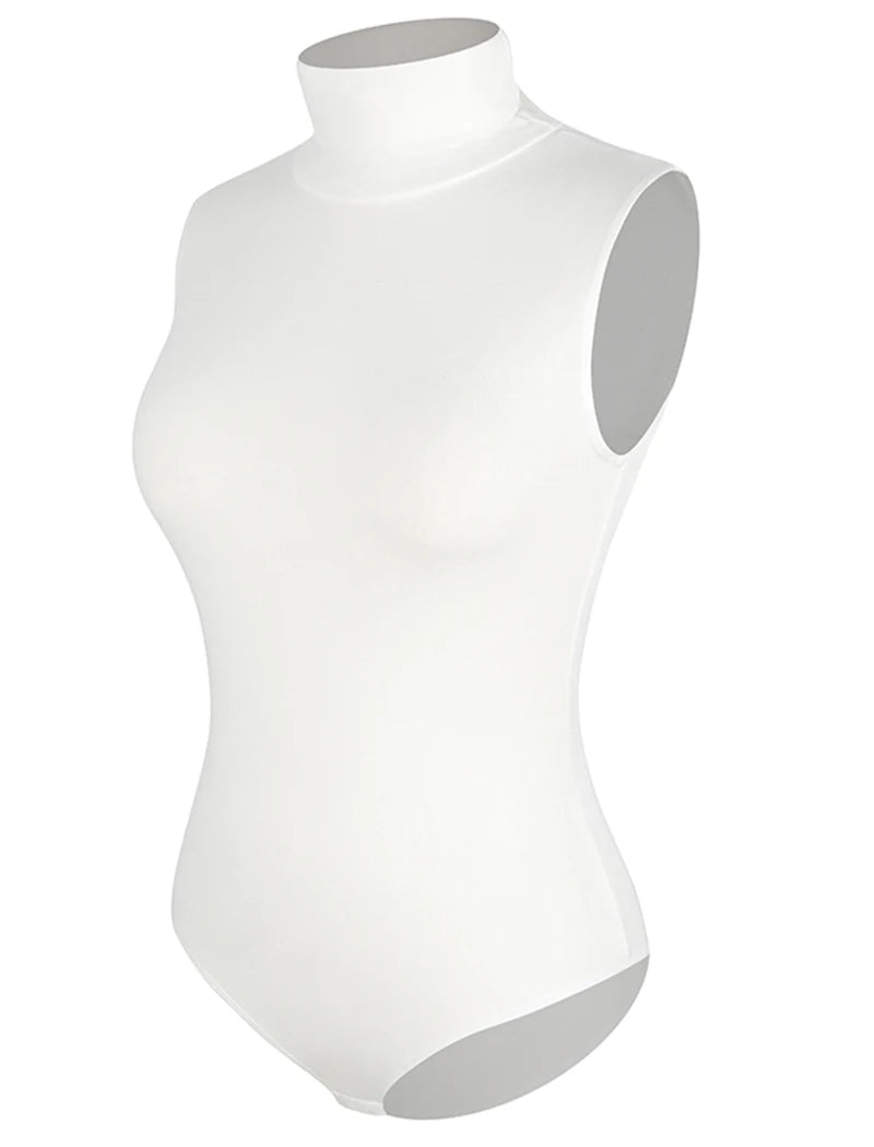 Women's High Collar Bodysuit Shaper - Tummy Control Corset