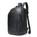 Luxury Leather Backpack 15.6" for Men Laptop Travel Backpack