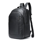 Luxury Leather Backpack 15.6" for Men Laptop Travel Backpack
