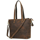 Designer Leather Handbag Women Fashion Work Totes Cowhide - VacationGrabs