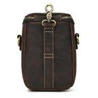 Men's Genuine Leather Sling Bag | Vintage Crossbody Chest Bag