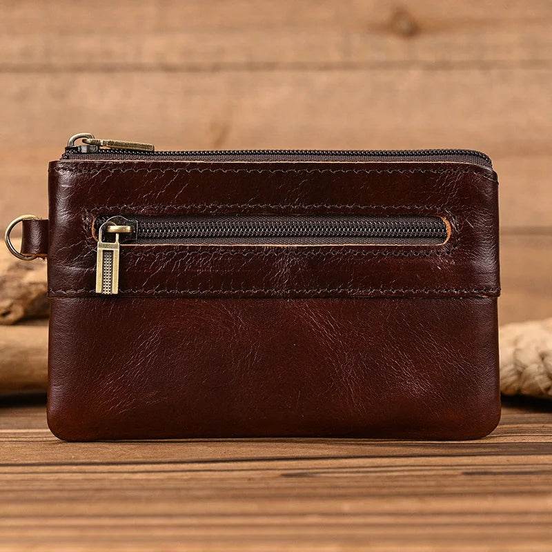 Hot Sale Genuine Leather Credit Card Short Wallet for Men & Women - VacationGrabs
