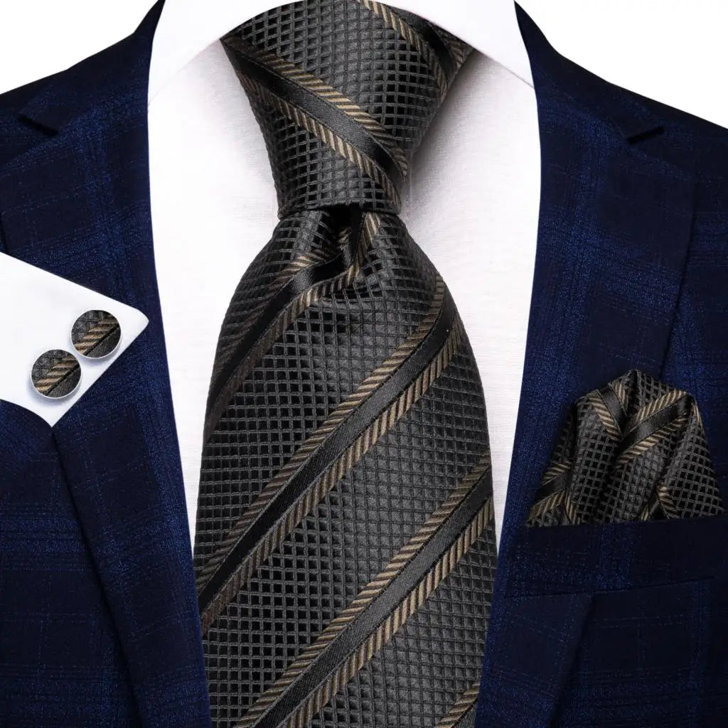 Twenty Five Shades of Gray - Elegant Neckties for Travel