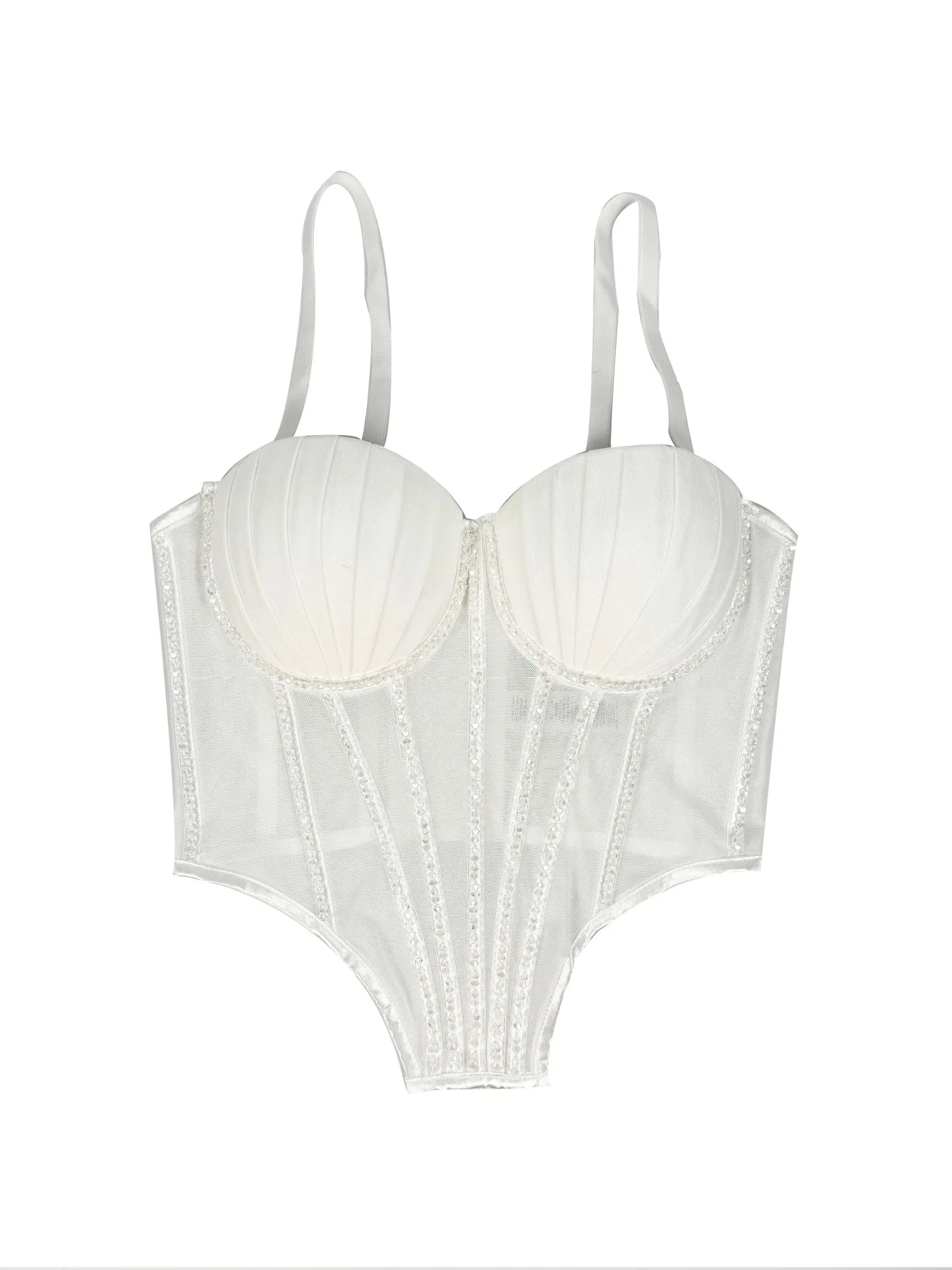 VacationGrabs Alluring Clubwear Bustier Shirt with